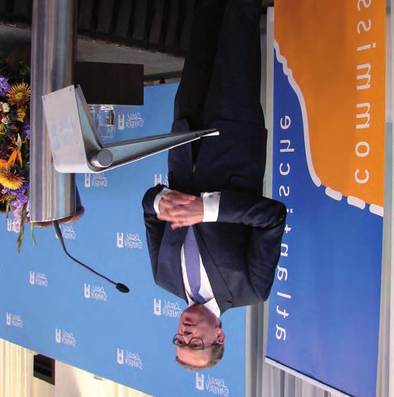 Jubileumsymposium op 2 november 2017 / Chair Dirk Jan van den Berg during the jubilee symposium on November 2nd