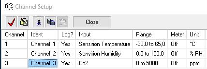 0 Instellen van de Squirrel datalogger datalog parameters: Klik in het hoofdmenu op Squirrel Setting.