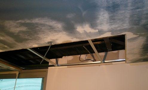 Onderhoud van het systeem Herstellingen Schade aan een ROCKFON System Mono Acoustic-plafond kan altijd worden hersteld.
