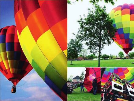 BEDRIJVIGHEID VOORTGANG DORPSKERN USSELO BARENDS BALLONVAARTEN, AL RUIM 30 JAAR EEN BEGRIP!