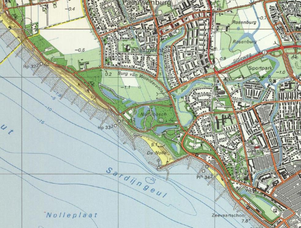 1982 aanleg Westduinpark echt grootschalige parkaanleg van Westduingebied