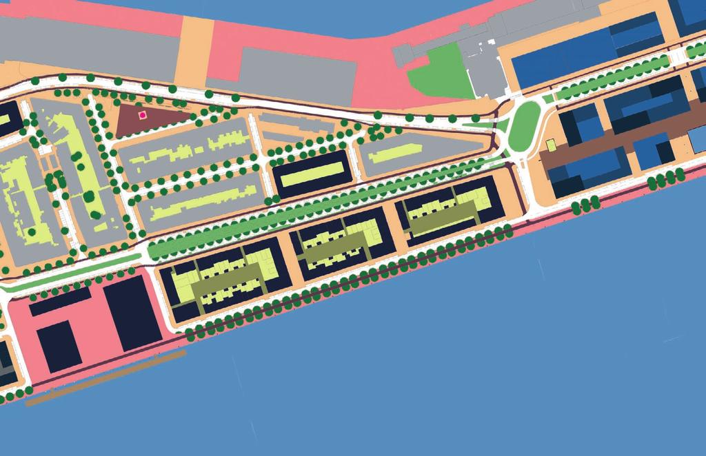 LAANKWARTIER stedenbouwkundig ensemble: 3 stadsblokken Het stadsblok refereert aan het 19e eeuwse bouwblok en heeft de volgende kenmerken: - bouwhoogte tussen 3 en 6 lagen; - rondom gesloten op