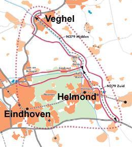 1. het verbeteren van de bereikbaarheid, de betrouwbaarheid en robuustheid van het nationale en regionale verkeerssysteem en het vergroten van de leefbaarheid in het Rijk van Dommel en Aa door