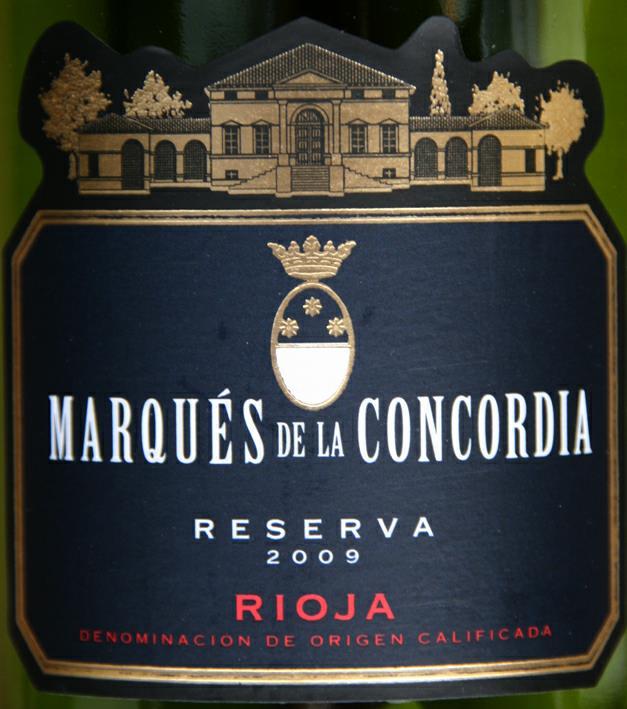 Marqués de la Concordia Reserva 2009 - Rioja Spanje Kenmerken door groep 4 Humus / Bosgrond Bladeren Champignons Eik Jeneverbes