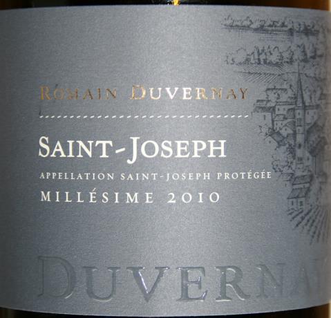 5. Saint Joseph 2010 - Duvernay - Côte du Rhône Kenmerken door groep 5 Natte bladeren Nootmuskaat Peper Vanille Tijm Gedroogde dadel