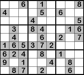Sudoku: Spelregels: In elke rij moet een 1, 2, 3, 4, 5, 6, 7, 8 en een 9 worden ingevuld. 1 + 2 + 8 = 150 Deze som maak je kloppend door één lijntje te trekken. (Oplossing verderop in dit boekje).