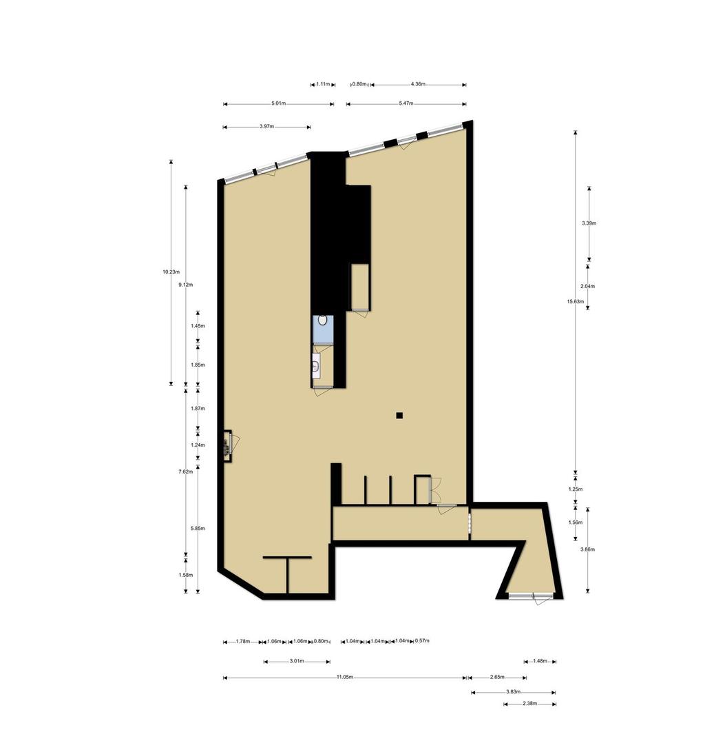 Plattegrond Bergse