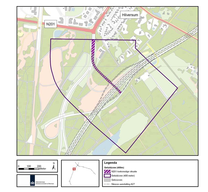 4.11 Andere geluidsbronnen in het onderzoeksgebied 4.11.1 (Spoor)weg(en) binnen het tracé van de te wijzingen weg Binnen het onderzoeksgebied dient ook onderzoek te worden verricht naar de overige