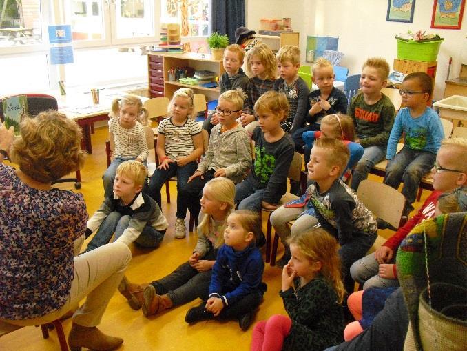 Dagritmekaarten Bij binnenkomst kunnen de kinderen op de blauwe