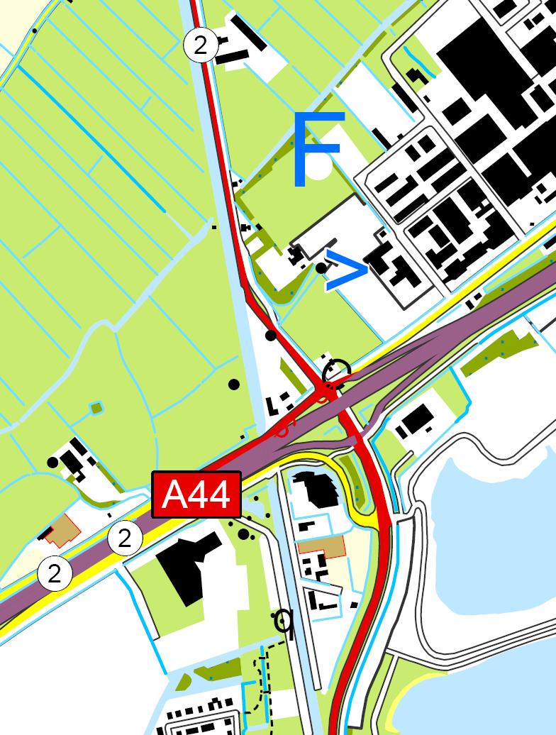 1 Inleiding Provincie Zuid-Holland is voornemens om de ongelijkvloerse kruising van de N444 met de Rijksweg 44 te reconstrueren en daarnaast een bypass van de Rijksstraatweg te realiseren.