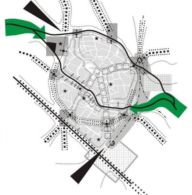 Keerdok/Eandis, binnen een visie van duurzame groei van de stad Mechelen > Visie gemeentelijk ruimtelijk structuurplan als basis > Keerdok/Eandis als één van de belangrijke stadsvernieuwingsprojecten