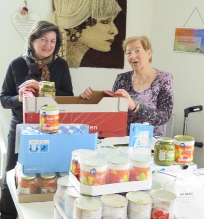 gezinnen in Groot-Meerssen, te helpen voor Pasen.