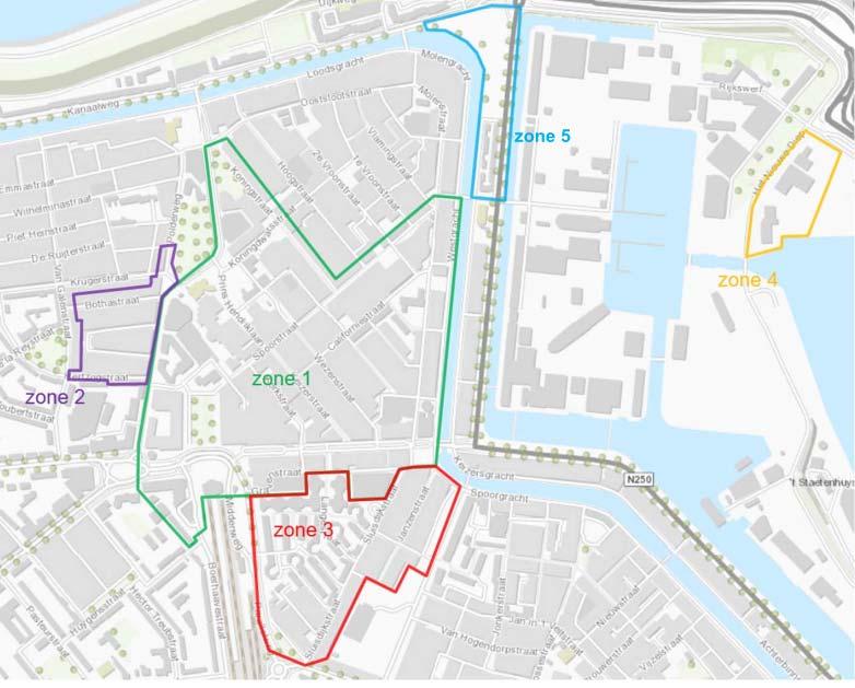 Blauwe zone, max. 2 uur Met ingang van 1 maart 2017 werd, voor het gehele gebied waar voorheen betaald parkeren gold, een zone ingesteld met een parkeerduurbeperking van 2 uur.
