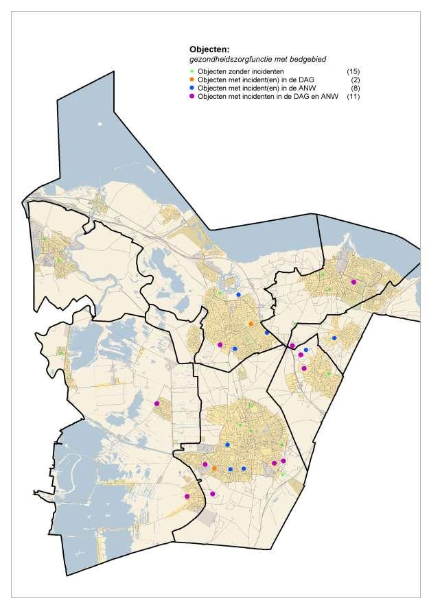 5.13 Gezondheidszorgfunctie met bedgebied (8 minuten) Omschrijving gemiddeld object Gezondheidszorgfunctie met bedgebied en met BHV-organisatie. Bijvoorbeeld een verpleegtehuis, ziekenhuis ed.