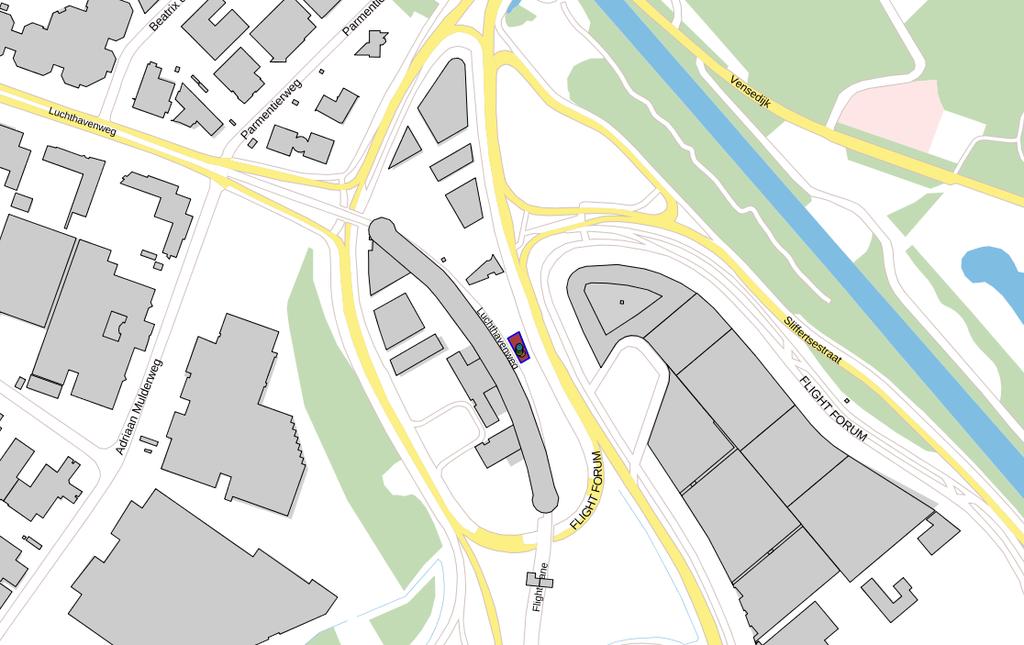 Locatie Bereikbaarheid Door de direct ligging van het kantorenpark aan de A2 (Maastricht s-hertogenbosch - Amsterdam) met verbindingen naar de A58 (Eindhoven - Tilburg - Rotterdam) en A67 (Venlo -