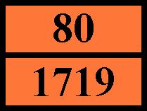 ) Classificeringscode ADR-Etikettering 8 - Bijtende stoffen 80 C5 8 - Bijtende stoffen Oranje identificatiebord Code tunnelbeperking Beperkte hoeveelheden (ADR) Excepted quantities (ADR) E LQ22 E2 14.
