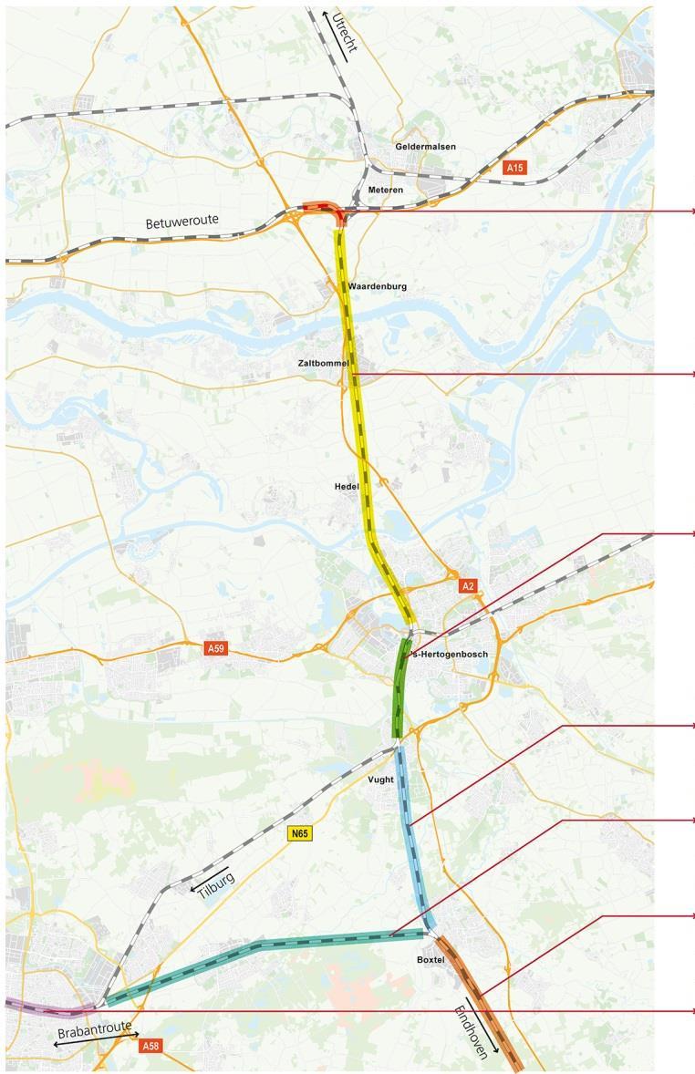 Beter benutten Betuweroute Goederentreinen 2015 2040 0 43 14 61 19