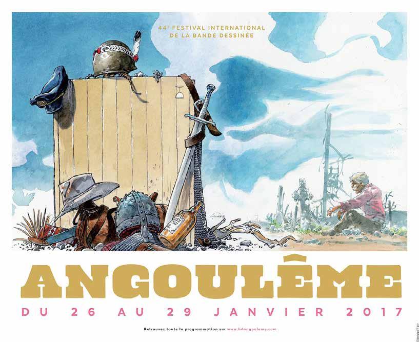 FOTOREPORTAGE Angoulême 2017 door raymond lagae Van 26 tot 29 januari 2017 vond de 44ste editie van het Franse stripfestival van Angoulême plaats.