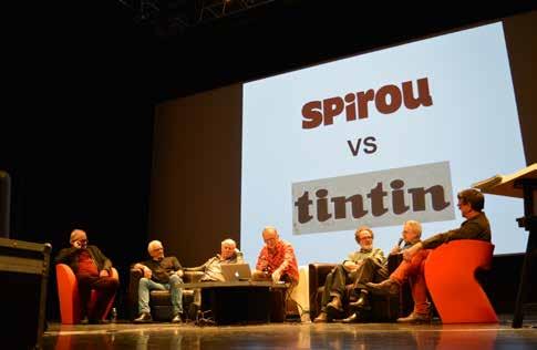 Spirou vs Tintin In een door Thierry Tinlot, voormalig hoofdredacteur