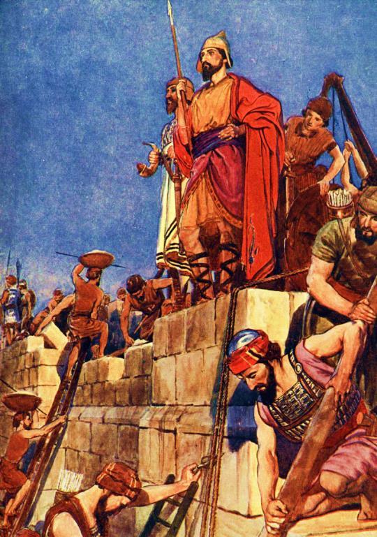 HOE IS DE BIJBEL ONTSTAAN? VERBANNING EN TERUGKEER: BEZINNING EN DE BLIK (VER) VOORUIT Grote profeten in Babel Terugkeer naar het land (Nehemia) Hervertelling: Kronieken (Ezra?