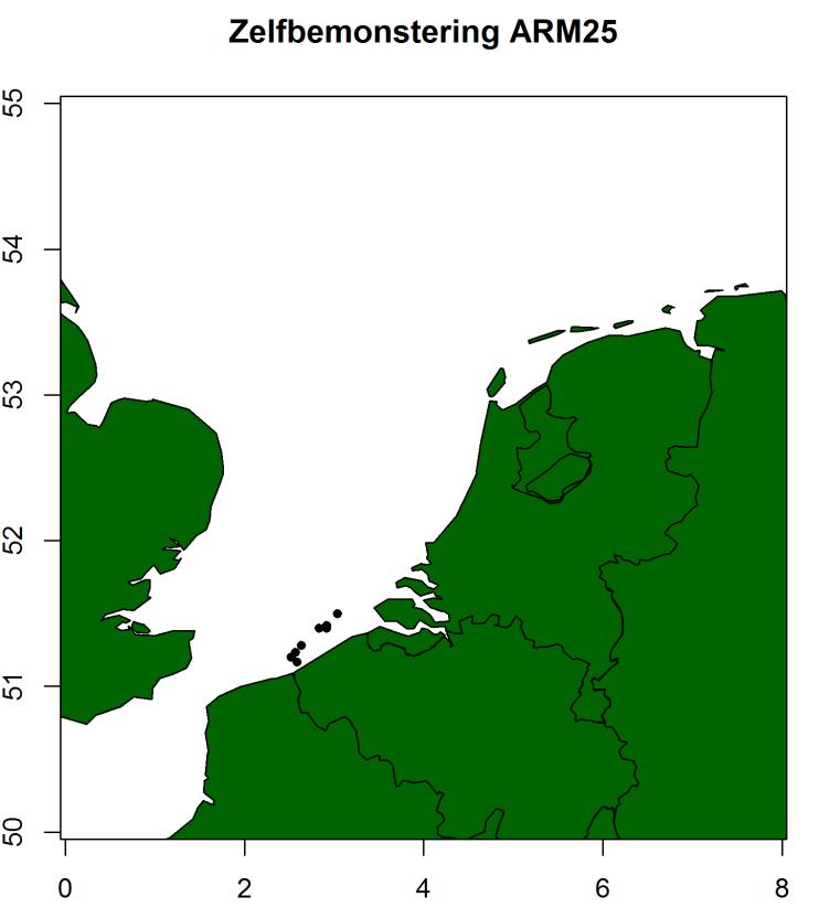 Vislocaties van de ARM25, ARM33 en