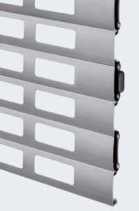 HG-L, aluminium, licht en compact De elegante en ruimtebesparende aluminium uitvoering is bijzonder geschikt voor toepassing in