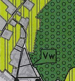 Figuur 3: Uitsnede plankaart geldend bestemmingsplan met bouwblok A(b) Het gemeentelijk beleid inzake bijgebouwen bij woningen in het buitengebied is vastgelegd in een beleidskader.