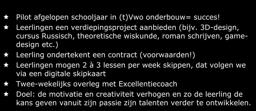 ) Leerling ondertekent een contract (voorwaarden!