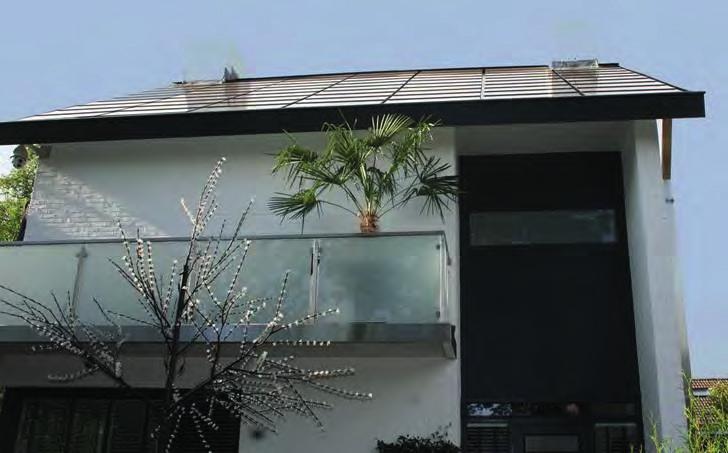 Geluidswering Geluidstesten conform EN-ISO 717-1 laten zien dat het A&T loci zonne-panelen-dak over uitstekende akoestische eigenschappen beschikt.