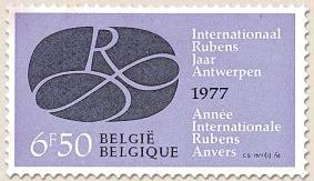 1838 - Internationaal Rubensjaar. Uitgiftedatum: 12/02/1977 folder Nr.