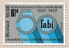 d'ingénieurs Agronomes". FABI Uitgiftedatum: 12/03/1977 folder Nr.