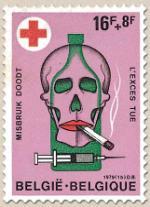 Anti-tabak 1923-10e Verjaardag van het Centrum voor vrijzinnige actie. Uitgiftedatum: 24/02/1979 folder Nr.
