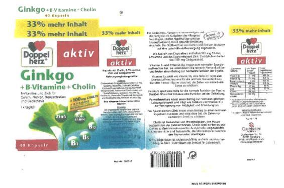 2 Verweerster verkoopt geneesmiddelen en voedingssupplementen onder de overkoepelende merknaam Doppelherz, waaronder het voedingssupplement Doppelherz aktiv Ginkgo + B-Vitamine + Cholin.