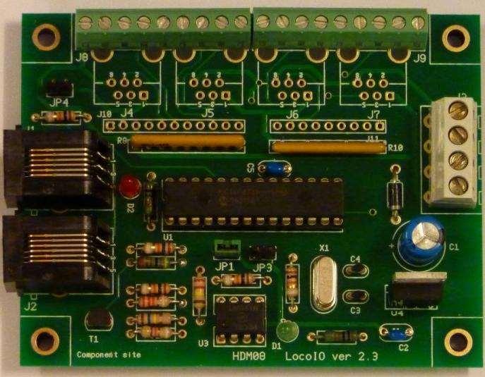 4 Standaard versie met RJ12 connectoren voor extensie modules en eenvoudige verbindingen.