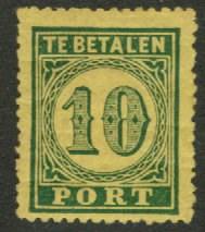 In de aanbieding Ned. Indië 1874 1875 Port zegel Catalogusnr.