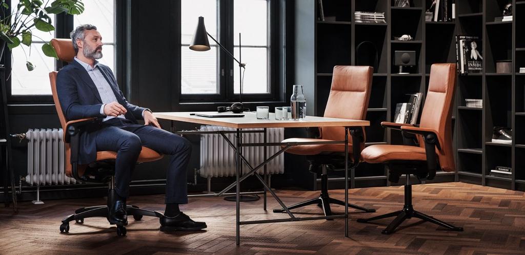 De weelde van luxe HÅG Tribute is tot dusver onze meest comfortabele bureaustoel