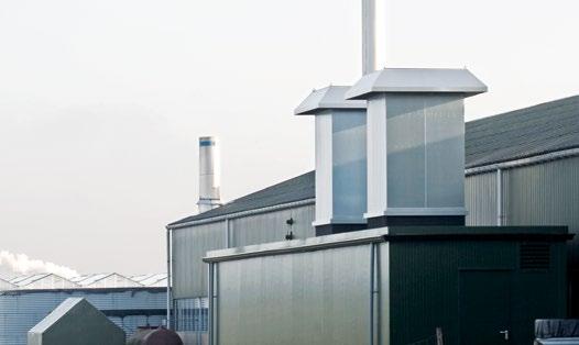 Uitlaatgassensysteem WKK-installaties van MWM worden geleverd inclusief een compleet uitlaatgassensysteem. Onderdelen hiervan zijn o.a. een rookgaskoeler en -condensor, geluiddemper en een schoorsteen.