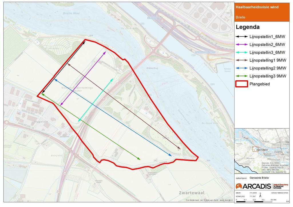 Landschap - resultaten De Nieuwe Ondernemingspolder: jonge zeekleipolder. Kenmerkend hiervoor is de regelmatige, hoekvormige en grootschalige verkavelingsstructuur.