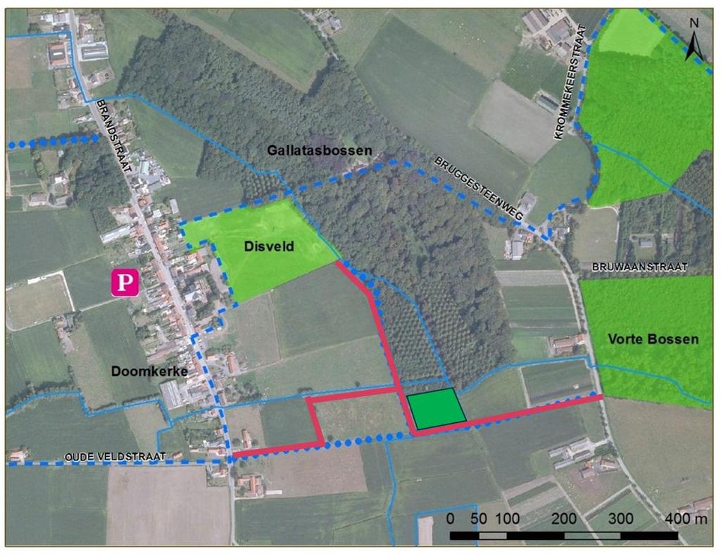 Specifiek voor de maatregel 2.1.1.c. (recreatieve verbinding Doomkerke) is de hogere kostprijs mee het gevolg van een op de planbegeleidingsgroep goedgekeurde wijziging van het tracé, waardoor ook