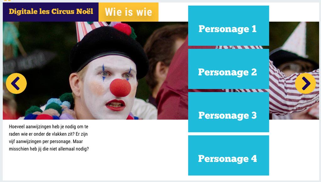 Onderdeel 2: Wie = wie?