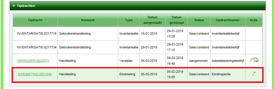 DOWNLOADEN VAN BIJLAGEN Het is mogelijk om bijlagen uit projecten te downloaden en indien