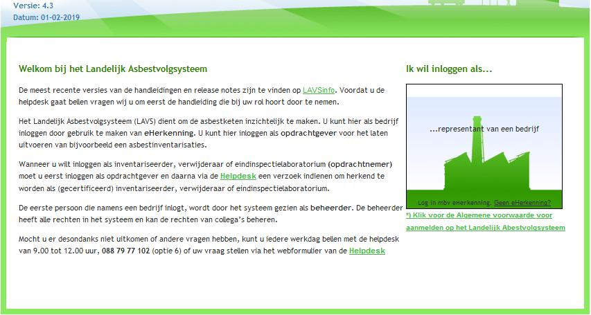 BEKIJKEN VAN EEN PROJECT IN HET LAVS 1.