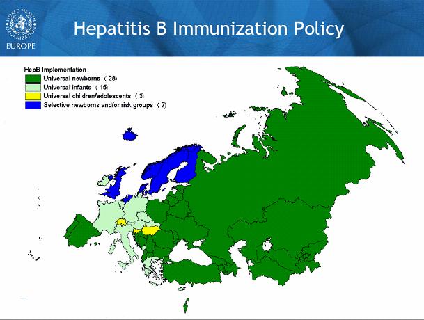 Hoe vaak komt hepatitis B in het buitenland voor? In veel landen komt hepatitis B vaker voor dan in Nederland.