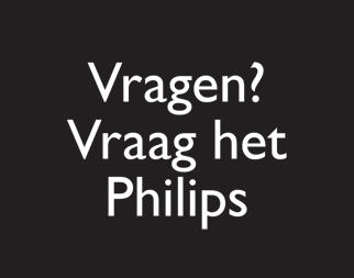 ondersteuning naar www.philips.