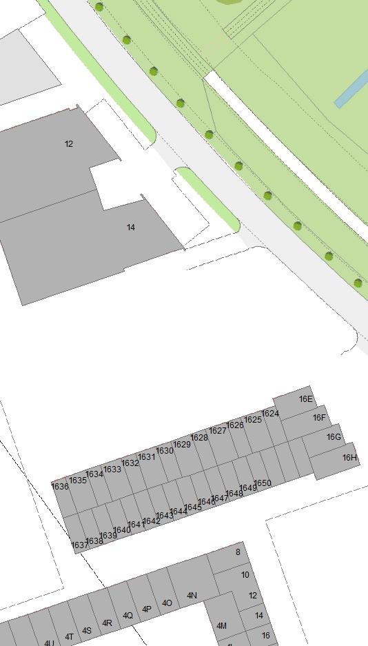 Baileystraat 16 uitgeven adres Legenda Pand Pand in gebruik Pand in gebruik (niet ingemete Bouw gestart Bouwvergunning verleend Pand buiten gebruik Sloopvergunning verleend Standplaats