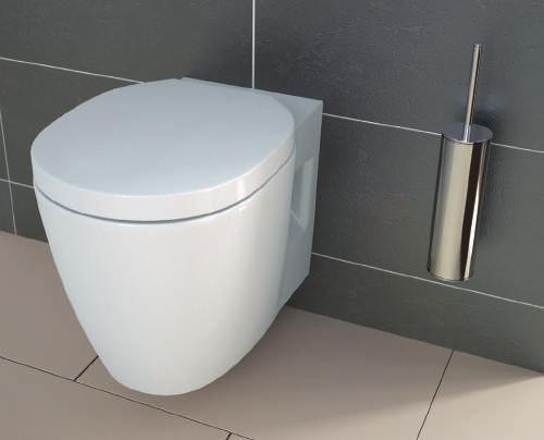 Een perfecte hotelbadkamer met drempelvrij comfort: het spoelrandloze toilet uit de serie