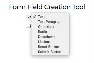 Freehand Tekenen/schrijven Form field Het vormen van een veld. Hierin zijn vele opties die ervoor zorgen dat het bestand interactief wordt.
