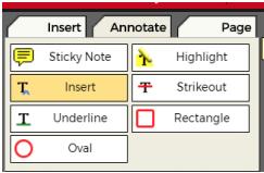 ) 4 Het tabblad Annotate Opmerkingen toevoegen Bij Annotate vind je alles over opmerkingen plaatsen.