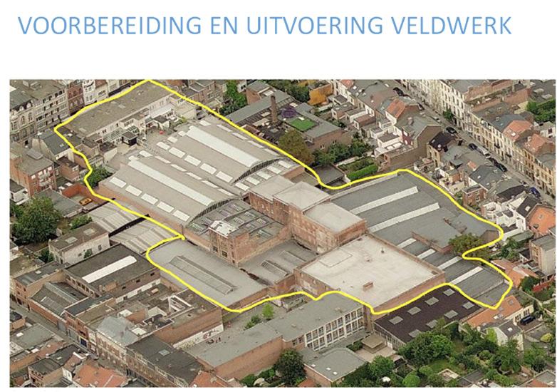 VOORBEREIDING EN UITVOERING VELDWERK