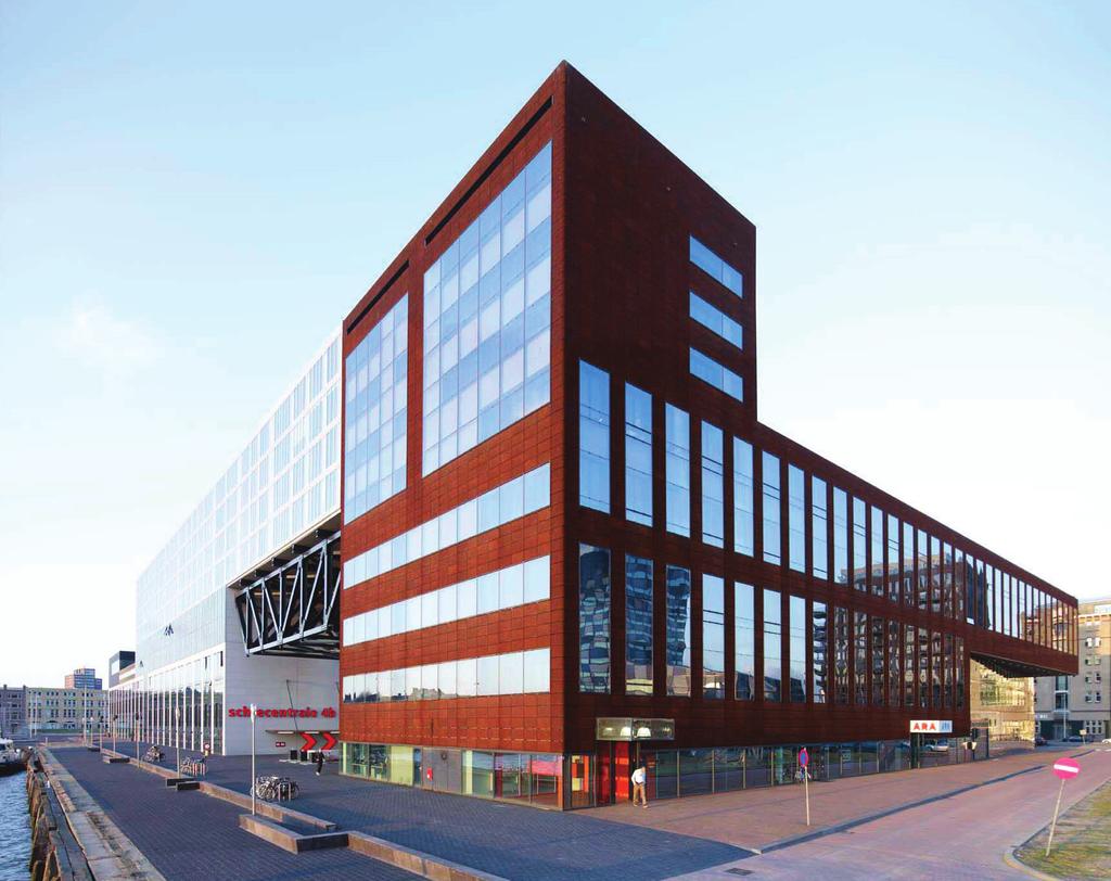 Het nieuwe onderkomen van de lokale radio- en televisiezender RTV Rijnmond maakt als fase 4A onderdeel uit van de herontwikkeling van de Schiecentrale aan de Rotterdamse Lloydstraat.